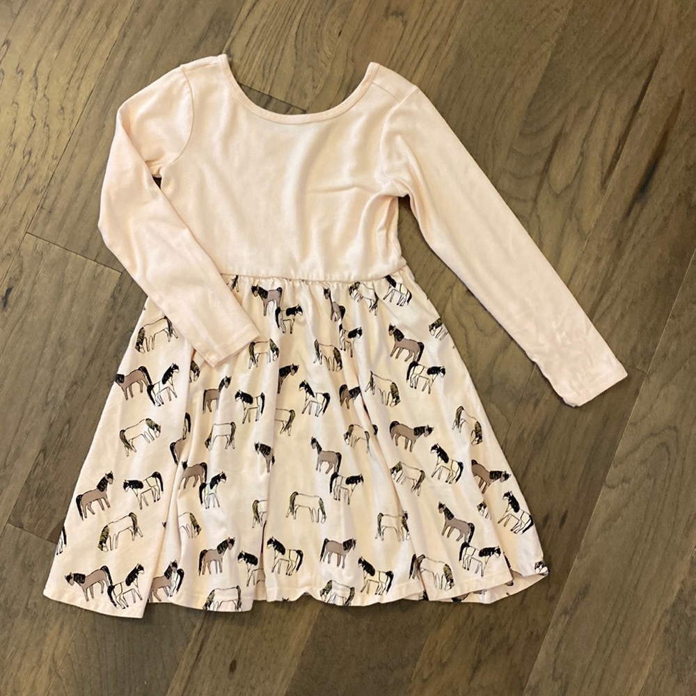 Light Pink Horse Ballet Dress by Tea Collection